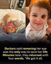Baby Nuala's brave story of overcoming rare tumor