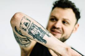 Reflections Of Darkness Music Magazine Special Artists And Their Tattoos Mike Korchevoy From Roll Models