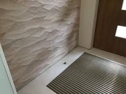 Front Door Mat Recessed Into Tiled Floor Front Door Mats Carpet Tiles Flooring