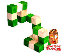 The ball is a very common thing to learn how to do with the snake cube, and some people consider this solving the snake cube. Ttp 192 Lgm Solution Snake Cube Green Medium Level Box