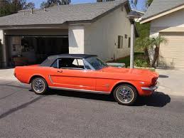 Image result for Poppy Red 1964 Mustang