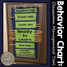 Printable Behavior Chart Classroom Management Tool By Miss