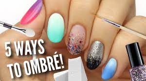 Indeed, the fact that you have to dip your nails in powder in order to seal the polish and make it more resistant, it kind of dehydrates your natural nails and the skin around them, this is why you need to take great care of your nails health beforehand. 5 Ways To Get Ombre Gradient Nails Youtube