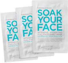 Amazon.com : FORMULA 10.0.6 - Soak Your Face Intensive Hydrating Sheet Mask  : Beauty & Personal Care