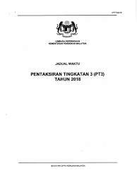 Jadwal lengkap liga 2 indonesia 2018. Jadual Waktu Pt3 Tahun 2018 Calon Biasa Pdf