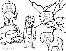 The coloring sheets are about various bible stories. Daniel And The Lions Den Coloring Pages Coloring Home