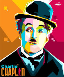 Charlie Caplin in WPAP by ihsanulhakim