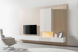 Moderne wohnwand mit integriertem bioethanol kamin. Wohnwande Cubo Sudbrock Mobel