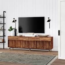 Wicker console remain stylish and look fabulous. Modern Contemporary Rattan Tv Console Allmodern