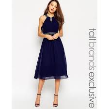 Little Mistress Tall Embellished Halter Midi Dress With Open Back Maxi Dress Prom Halter Midi Dress Chiffon White Dress