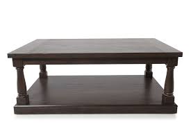 Had it for over 4 years, primarily used as our dinner table. Rectangular Contemporary Coffee Table In Dark Espresso Mathis Brothers Furniture