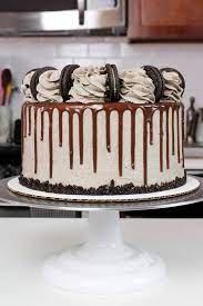 Oreo Drip Cake Recipe Chocolate Cake With Oreo Frosting Recipe Drip Cake Recipes Chocolate Oreo Cake Oreo Frosting