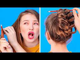 Amazing Hair Hacks That Will Save Your Day Funny Hair Problems And Struggles By 123 Go Gold Youtube Hair Hacks Hair Humor Hair Problems Funny