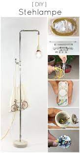 Hast du zwei geschickte hände und möchtest viel selber machen, um geld zu sparen? Stehlampe Selber Machen Aus Rohren Im Industrial Style Diy Anleitung Diy Lampen Stehlampe Lampe Selber Bauen