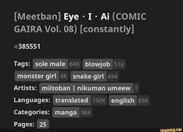 Meetban] Eye - - Ai (COMIC GAIRA Vol. 08) [constantly] 385551 Tags: sole  male 84