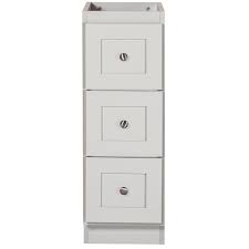 Solid wood bathroom vanities without tops. Vanities Bathroom Vanity White Shaker 3 Drawers 15 W X 21 D Solid Wood Home Improvement
