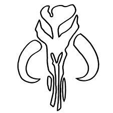 Download files and build them with your 3d printer, laser cutter, or cnc. Mandalorian Symbol Outline By Minyboy5 On Deviantart