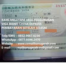 Check spelling or type a new query. Biro Jasa Pengurusan Visa China Visa China Murah Jakarta