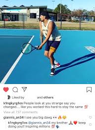 See marketa vondrousova match results. Giannis Commented Under Kyrgios Instagram Post I Love When Athletes From Different Sports Interact Tennis