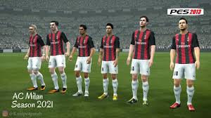 Ac Milan New Kits Season 2021 Pes 13 Youtube