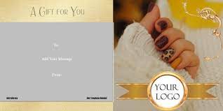 Gift cards cannot be used towards gratuity. Nail Salon Gift Certificates Free Nail Salon Gift Certificates Customize Online