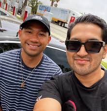 Outchea with my cuz Sean Roth Soy