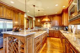 open floor plan kitchen