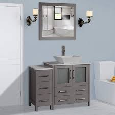 We have 12 images about 42 inch bathroom vanity top including images, pictures, photos, wallpapers, and more. Vanity Art 42 Inch Modern Slim Single Sink Bathroom Vanity Set Overstock 13681629