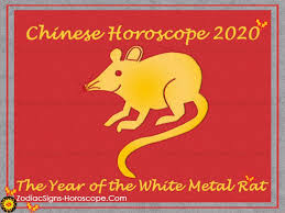 chinese horoscope 2020 the year of the white metal rat