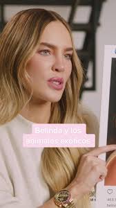 “Nunca me quedo con las ganas de hacer algo” (incluso aunque suponga dejar  que una serpiente se pasee por tu cara). Olé tú, @Belinda 🙌🏻 #belinda