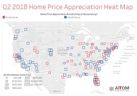 u s median home price appreciation decelerates in q2 2018