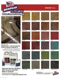 Details About Ameripolish Surelock Concrete Dye Polished