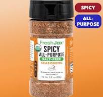Organic Salt-Free Spicy All-Purpose Seasoning – Bold Heat No Sodium