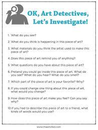 Strengthen Your Students Critical Thinking Skills By Playing Art Detective The Art Of Education University Art Classroom Homeschool Art Art Lessons Elementary