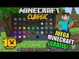 Descarga la versión gratuita de minecraft y juega el modo. áˆ Jugar A Minecraft Classic Desde Tu Pc Gratis