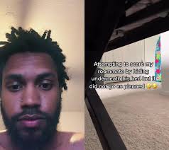 Carter Scaring His Roommate