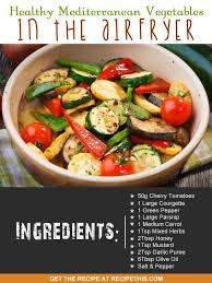 Women's health may earn commission from the links on this page, but we only feature products we believe in. Mediterranean Vegetables In Air Fryer Recipe Air Fryer Recipes Healthy Air Fryer Healthy Roasted Vegetable Recipes