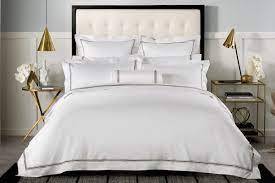 Sheridan Palais Tailored Quilt Cover Light Brown Tan Bed White Duvet Covers Home
