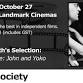 Film Society event in Sylvan Lake, AB