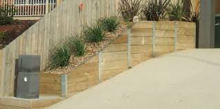 Photo C Bulleen Art Garden Wooden Garden Planters Diy Garden Trellis Retaining Wall