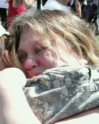 Hugs and happy reunions