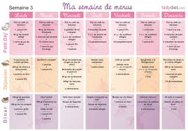 Et Si On Continuait Le Regime Regime Semaine Menu Regime Faire Un Regime
