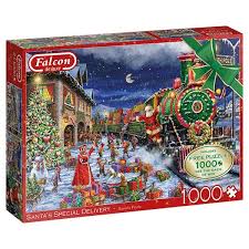 Christmas jigsaw puzzles from jumbo, ravensburger, gibsons and all jigsaw puzzles. Falcon De Luxe Santa S Special Delivery 1 000 Piece Jigsaw Puzzle Autumn Fair 2021