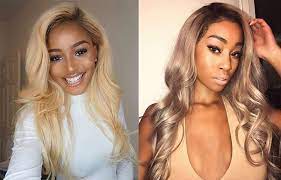 Best Hair Color For Dark Skin Tone African American Chart Ideas For Red Undertones Dark Skin Light Hair Dark Skin Blonde Hair Blonde Hair Black Girls