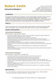Instructional Designer Resume Samples Qwikresume