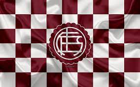 Using our unique search, comparison and ranking tools, fc. Club Atletico Lanus Logo Creative Art Burgundy White Checkered Flag Argentinian Football Club Hd Wallpaper Peakpx