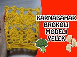 Karnabahar Brokoli Yelek Modeli Yapilisi Tig Isi Motifli Yelek Modelleri 2020 Yelek Brokoli Orgu Motifleri