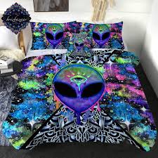You can easily compare and choose from the 10 best twin comforters for you. Amazon Com Trippy Alien By Brizbazaar Comforter Set Colorful Tie Dye Bedding Sets With Psychedelic Outer Space Pattern Neon Alien Bedspread Abstract Hippie Skull Bed Set With Comforter For Boys Twin 4 Pieces