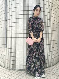 高山都 chanelのショルダーバッグを使ったコーディネート wear ファッション ドレス ワンピース