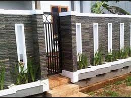 Pagar rumah minimalis dari batu alam memang memiliki tempat tersendiri di hati banyak orang. Desain Pagar Rumah Minimalis Motif Batu Alam Masa Kini Youtube Di 2021 Desain Rumah Eksterior Desain Rumah Pohon Desain Plafon Modern